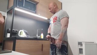 Mr. Guru Suck Him off Again. Bodybuilder Friend. Blowjob Cum