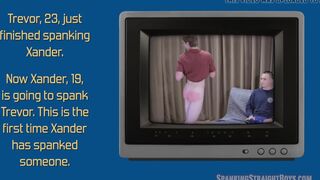 Straight Boy Xander, 19, Spanks Straight Boy Trevor