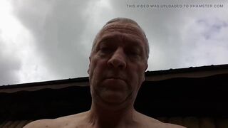 Grandpa Daddy Exhibitionist Naked Outdoor Vacuumcleaner Dick Suck Cumshot Sexshow