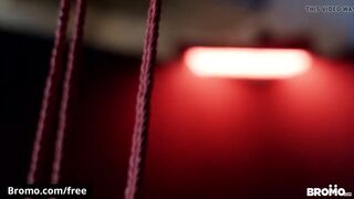 Sexy Raw Bondage With 2 Good Looking Hunks - Bro