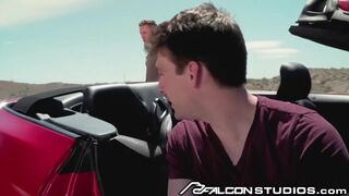Cute College Boy Blows Hot Daddy Alex Mecum In Pickup Truck
