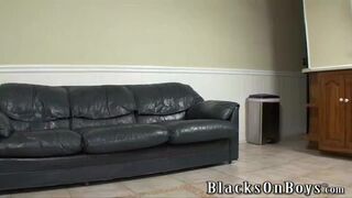 Devin Chase Works Out By Taking A Black Cock