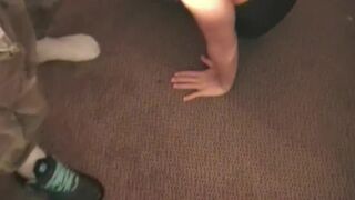 93 hot sneakr sex domijnation with FLO and ENZO at the hotel