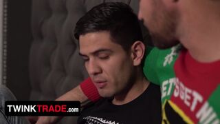 Hunk Step Dads Beau Reed & Rocky Vallart Have Special Christmas Gifts For Step Sons - Twink Trade