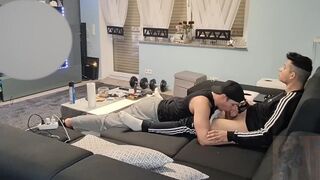 Pavel Gives Me a Blowjob While Im Playing Games