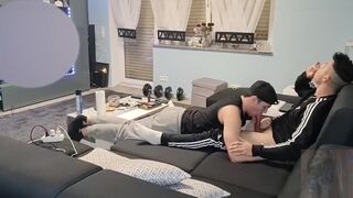 Pavel Gives Me a Blowjob While Im Playing Games