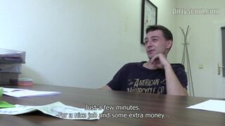 DIRTY SCOUT 160 - Straight Guy Takes The Agents Bait & Gets Down On His Knees To Suck Cock