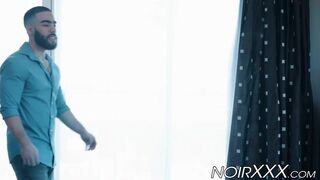 BBC hunk has 69 rimming and anal sex with bearded Latin gay