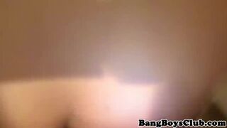 Euro amateur cocksucking after bareback anal