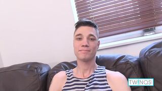 Hot Brunette Boy Pheonix Z Masturbates And Fingers His Ass!