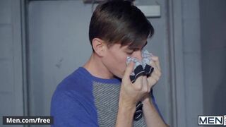 Men - Leather stepdad fucks young twink ass -Tristan Jaxx, Jack Hunter