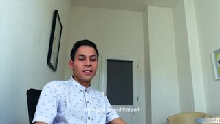 DIRTY SCOUT 185 - Dark Skinned Twink Bends Over For The Agent