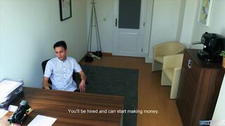 DIRTY SCOUT 185 - Dark Skinned Twink Bends Over For The Agent