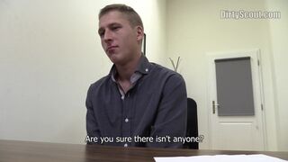 DIRTY SCOUT 166 - Fit Hunk Gets Pounded For A Guaranteed Job