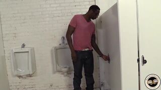 Aiden Parker Fucks A Black Guy In A Restroom