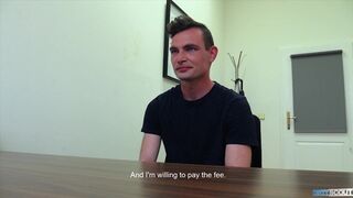 DIRTY SCOUT 191 - Dark Haired Hunk Tries Cock For The First Time For A Job