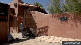 Lonely cowboy gets his ass fucked by gay stranger