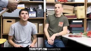 Twink - Security Sticks His BBC Inside Two Young Twink